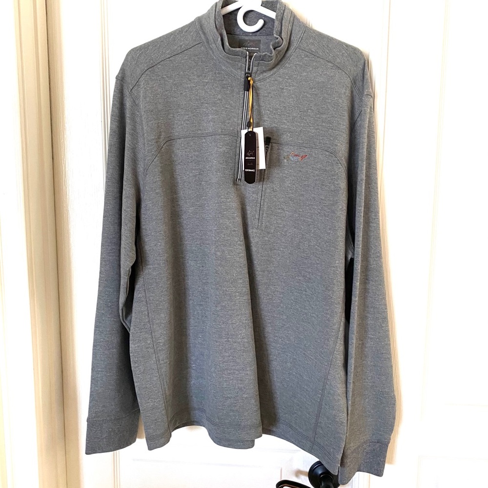 Greg Norman Tasso Elba Half Zip XL Pullover NWT